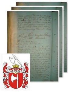 Gosławski herbu Oksza 