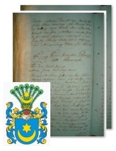 Szalkiewicz herbu Leliwa