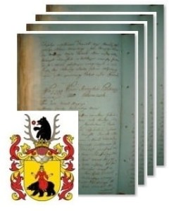 Szaciński herbu Rawicz 