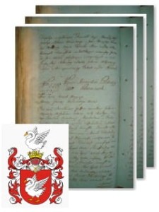 Koncewicz herbu Łabędź 