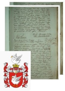 Matuszewicz herbu Łabędź 