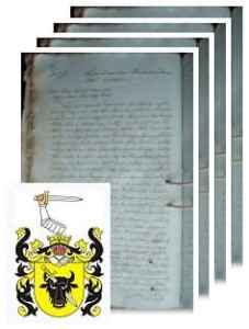 Izdebski herbu Pomian 