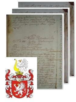 Przykładowe zdjęcie wywodu rodowitości szlacheckiej z 1802 roku, stron 3.jpg