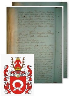 Przykładowe zdjęcie wywodu rodowitości szlacheckiej z 1802 roku, stron 2.jpg