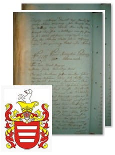 Przykładowe zdjęcie wywodu rodowitości szlacheckiej z 1802 roku, stron 2.jpg