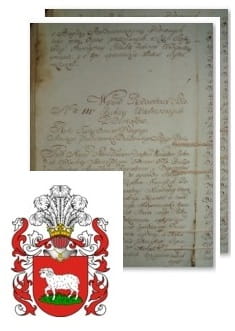 Przykładowe zdjęcie wywodu rodowitości szlacheckiej z 1802 roku, stron 2.jpg