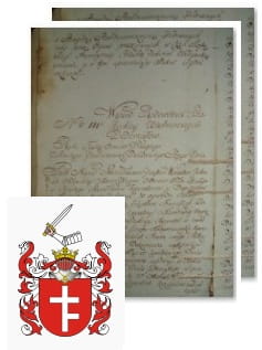 Przykładowe zdjęcie wywodu rodowitości szlacheckiej z 1802 roku, stron 2.jpg