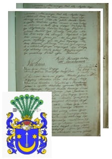 Przykładowe zdjęcie wywodu rodowitości szlacheckiej z 1802 roku, stron 2.jpg