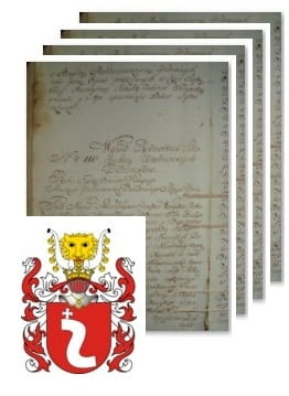 Przykładowe zdjęcie wywodu rodowitości szlacheckiej z 1802 roku, stron 4.jpg