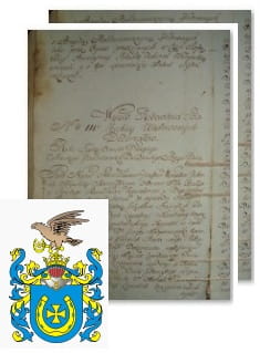 Przykładowe zdjęcie wywodu rodowitości szlacheckiej z 1802 roku, stron 2.jpg