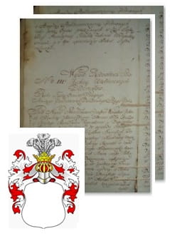 Przykładowe zdjęcie wywodu rodowitości szlacheckiej z 1802 roku, stron 2.jpg