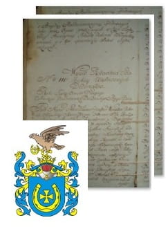 Przykładowe zdjęcie wywodu rodowitości szlacheckiej z 1801 roku, stron 2.jpg