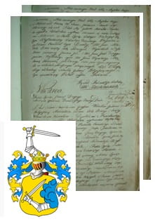 Przykładowe zdjęcie wywodu rodowitości szlacheckiej z 1802 roku, stron 2.jpg