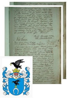 Przykładowe zdjęcie wywodu rodowitości szlacheckiej z 1802 roku, stron 2.jpg