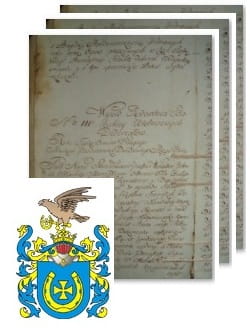 Przykładowe zdjęcie wywodu rodowitości szlacheckiej z 1802 roku, stron 3.jpg