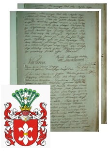 Przykładowe zdjęcie wywodu rodowitości szlacheckiej z 1801 roku, stron 2.jpg