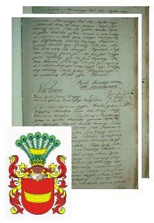 Przykładowe zdjęcie wywodu rodowitości szlacheckiej z 1802 roku, stron 2.jpg