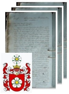 Przykładowe zdjęcie wywodu rodowitości szlacheckiej z 1805 roku, stron 3.jpg