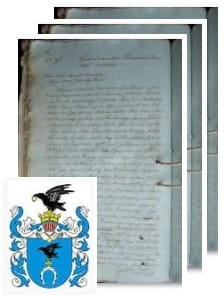 Przykładowe zdjęcie wywodu rodowitości szlacheckiej z 1816 roku, stron 3.jpg