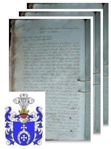 Przykładowe zdjęcie wywodu rodowitości szlacheckiej z 1807 roku, stron 3.jpg