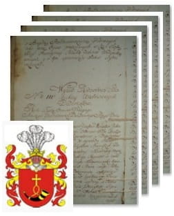 Przykładowe zdjęcie wywodu rodowitości szlacheckiej z 1802 roku, stron 4.jpg