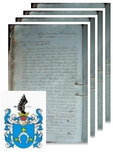 Przykładowe zdjęcie wywodu rodowitości szlacheckiej z 1804 roku, stron 4.jpg