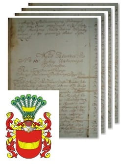 Przykładowe zdjęcie wywodu rodowitości szlacheckiej z 1802 roku, stron 4.jpg