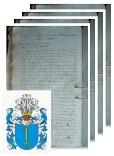 Przykładowe zdjęcie wywodu rodowitości szlacheckiej z 1811 roku, stron 4.jpg