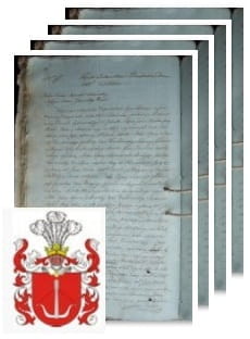 Przykładowe zdjęcie wywodu rodowitości szlacheckiej z 1816 roku, stron 4.jpg