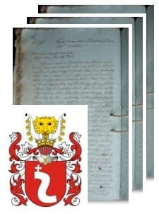 Przykładowe zdjęcie wywodu rodowitości szlacheckiej z 1814 roku, stron 3.jpg