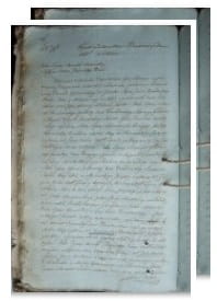 Przykładowe zdjęcie wywodu rodowitości szlacheckiej z 1808 roku, stron 2.jpg