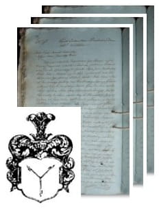 Przykładowe zdjęcie wywodu rodowitości szlacheckiej z 1814 roku, stron 3.jpg