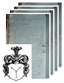 Przykładowe zdjęcie wywodu rodowitości szlacheckiej z 1815 roku, stron 4.jpg