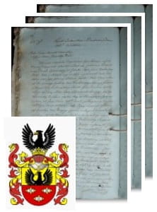 Przykładowe zdjęcie wywodu rodowitości szlacheckiej z 1804 roku, stron 3.jpg