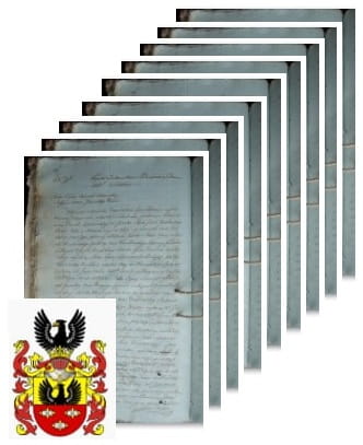 Przykładowe zdjęcie wywodu rodowitości szlacheckiej z 1835 roku, stron 16.jpg