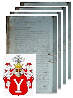 Przykładowe zdjęcie wywodu rodowitości szlacheckiej z 1816 roku, stron 4.jpg