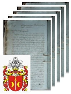Przykładowe zdjęcie wywodu rodowitości szlacheckiej z 1811 roku, stron 5.jpg