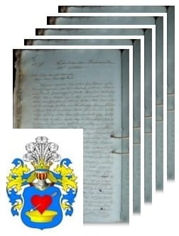 Przykładowe zdjęcie wywodu rodowitości szlacheckiej z 1805 roku, stron 5.jpg