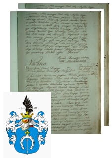 Przykładowe zdjęcie wywodu rodowitości szlacheckiej z 1802 roku, stron 2.jpg