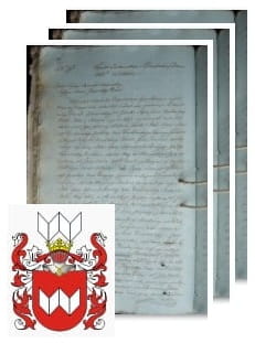 Przykładowe zdjęcie wywodu rodowitości szlacheckiej z 1816 roku, stron 3.jpg