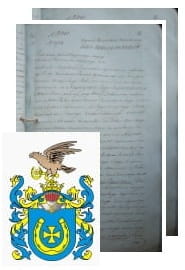 Przykładowe zdjęcie wywodu rodowitości szlacheckiej z 1832 roku, stron 2.jpg