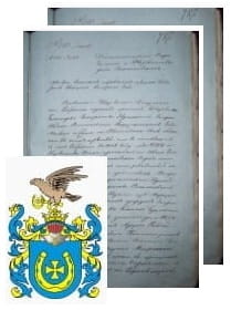 Przykładowe zdjęcie wywodu rodowitości szlacheckiej z 1835 roku, stron 2.jpg