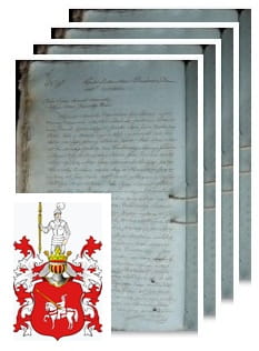 Przykładowe zdjęcie wywodu rodowitości szlacheckiej z 1815 roku, stron 4.jpg