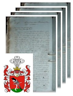 Przykładowe zdjęcie wywodu rodowitości szlacheckiej z 1808 roku, stron 4.jpg