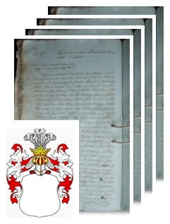 Przykładowe zdjęcie wywodu rodowitości szlacheckiej z 1816 roku, stron 4.jpg