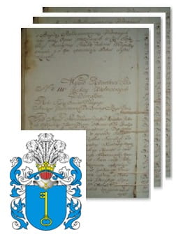 Przykładowe zdjęcie wywodu rodowitości szlacheckiej z 1802 roku, stron 3.jpg
