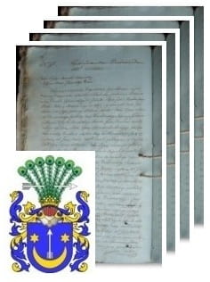 Przykładowe zdjęcie wywodu rodowitości szlacheckiej z 1804 roku, stron 4.jpg