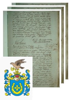 Przykładowe zdjęcie wywodu rodowitości szlacheckiej z 1802 roku, stron 3.jpg