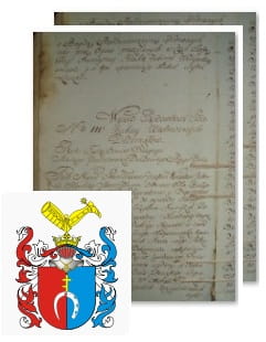 Przykładowe zdjęcie wywodu rodowitości szlacheckiej z 1802 roku, stron 2.jpg