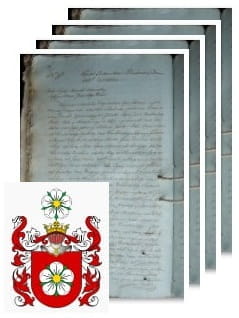 Przykładowe zdjęcie wywodu rodowitości szlacheckiej z 1811 roku, stron 4.jpg